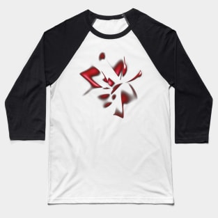Dark Flower Baseball T-Shirt